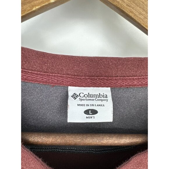 Columbia Mens Brown Long-Sleeve Crewneck Sweatshirt Size L - Picture 5 of 10